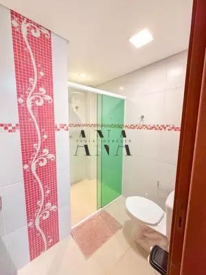 Uma casa de banho em Apartamento Paula