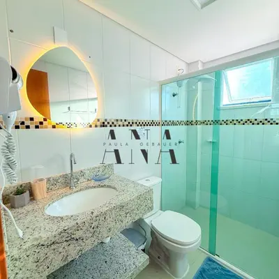 Uma casa de banho em Apartamento Paula
