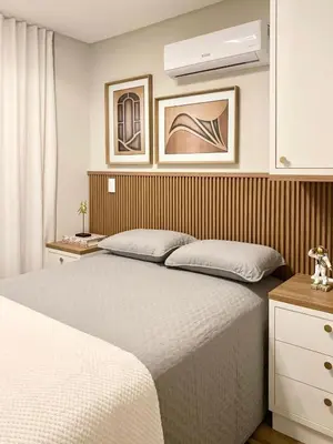 A planta de 165- Apartamento de 3 quartos na praia de Canto Grande