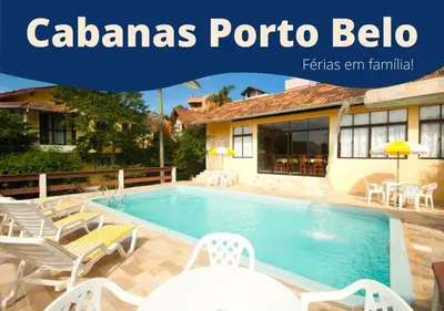 A planta de Pousada Cabanas Porto Belo