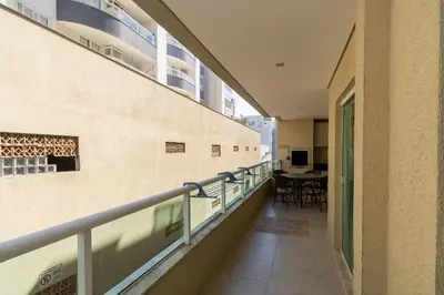 A planta de 084 - Apto a 50m do mar em Bombas