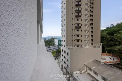 O edifício onde o apartamento está situado