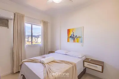 A planta de Apto Encantador Vista Mar em Porto Belo RCS701