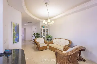 A planta de Apto Encantador Vista Mar em Porto Belo RCS701