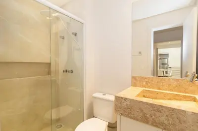 A planta de Terrazzo 503B - Apto 2 quartos em condomínio de luxo à 300 metros da Praia de Bombas