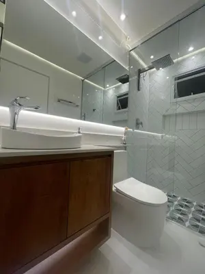 Uma casa de banho em Dolce Vita