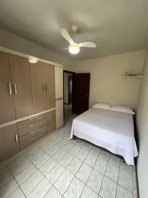 Uma cama ou camas num quarto em Casa térrea - bem localizada