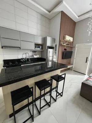 A cozinha ou kitchenette de Casa aconchegante !