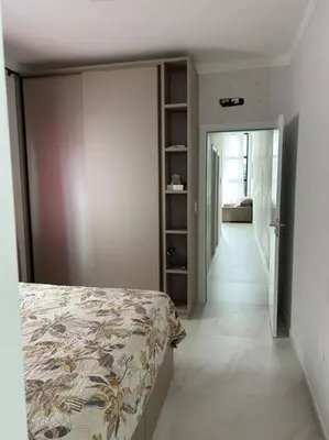 Uma cama ou camas num quarto em Casa aconchegante !