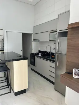 A cozinha ou kitchenette de Casa aconchegante !