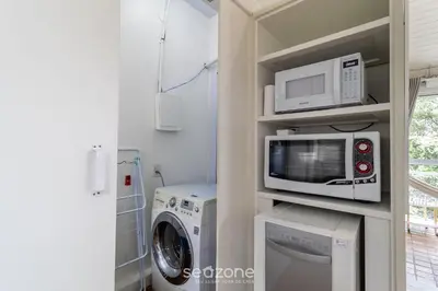 A cozinha ou kitchenette de Sobrado Bela Vista c/Churrasq em Bombinhas AGS0642