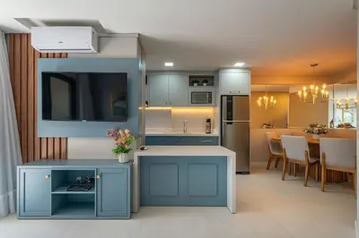 A cozinha ou kitchenette de Las Vegas Residence
