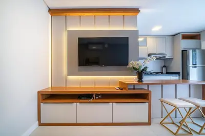 A cozinha ou kitchenette de Las Vegas Residence