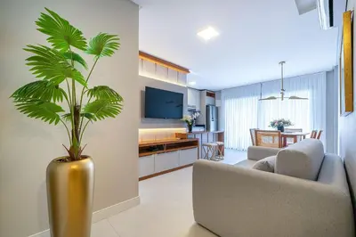 Uma televisão e/ou sistema de entretenimento em Las Vegas Residence