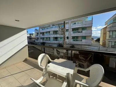 Uma varanda ou terraço em Salema 202 - apartamento 02 dormitórios