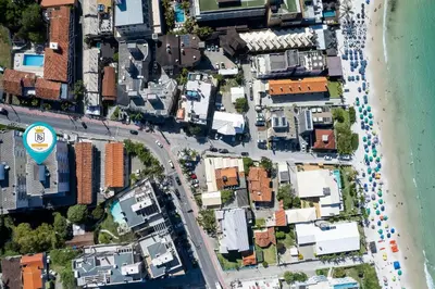 A vizinhança circundante ou próxima do apartamento