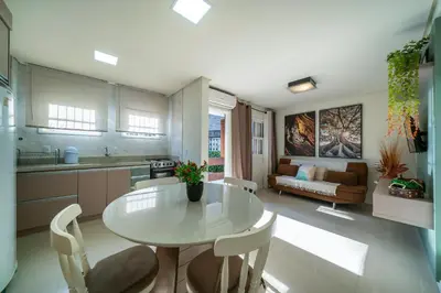 A cozinha ou kitchenette de A36 - AP 05 - Maria Angélica - Apto na avenida - 01 dormitório