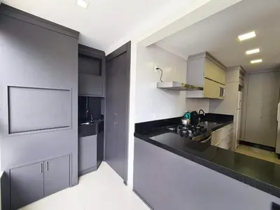 A cozinha ou kitchenette de A50 - Montese 301 - Apartamento para 08 pessoas - 03 dormitórios