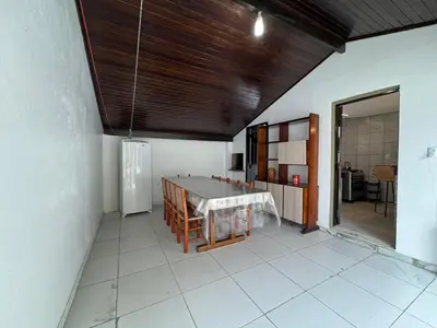 A planta de A55 - Casa centro de Bombinhas