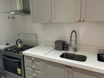 A cozinha ou kitchenette de A59 - Waldgarden - Apto 401 bl 01
