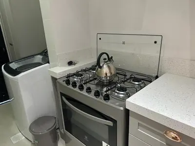 A cozinha ou kitchenette de A59 - Waldgarden - Apto 401 bl 01