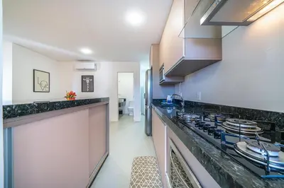 A cozinha ou kitchenette de A103 - Residencial Badejo