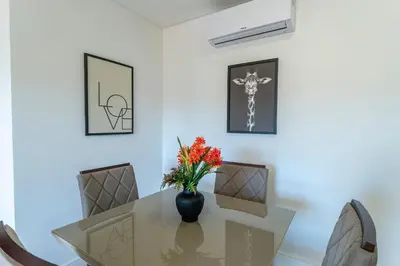 Uma área de estar em A103 - Residencial Badejo