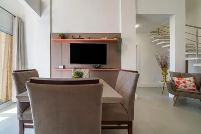 A planta de A102 - Residencial Badejo - Apto 101 - Garden em condomínio com Piscina