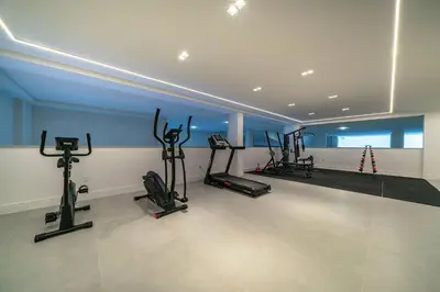 A planta de A102 - Residencial Badejo - Apto 101 - Garden em condomínio com Piscina