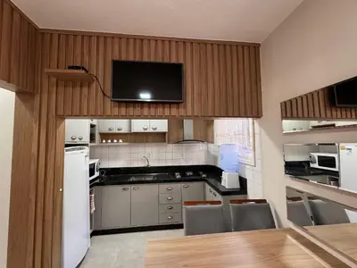 A cozinha ou kitchenette de A69 - Maria Olga - Apartamento de 01 dormitório.