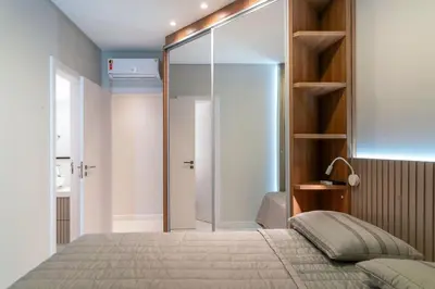 Uma cama ou camas num quarto em A101 - Djalma Mafra