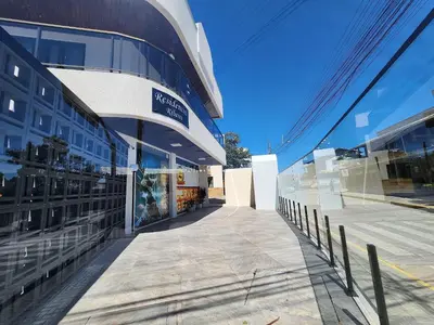 O edifício onde a casa de férias está situado