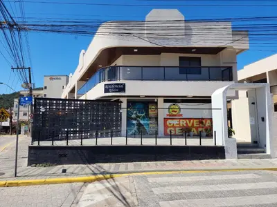 O edifício onde a casa de férias está situado