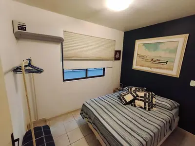 Uma cama ou camas num quarto em Quadra Mar - Barra Sul 3 Q - Balneario Camboriu - Sc