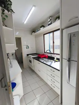 A cozinha ou kitchenette de Quadra Mar - Barra Sul 3 Q - Balneario Camboriu - Sc