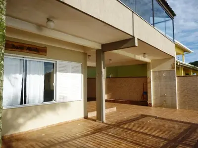 O edifício onde a casa de férias está situado