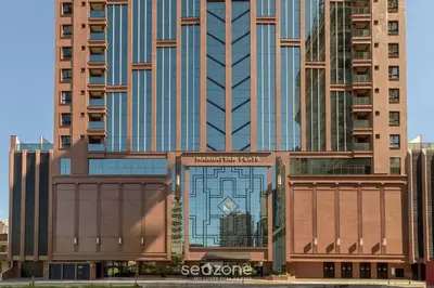 O edifício onde o apartamento está situado
