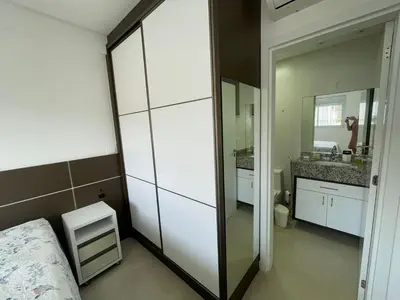 A cozinha ou kitchenette de Cód 157 - Apartamento a apenas 100 metros do mar!