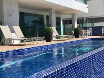 A piscina em ou perto de Cód 121 - Apartamento á 280m do mar
