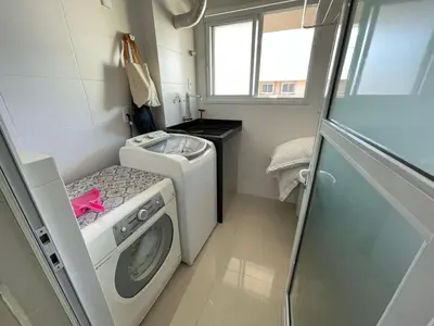 A cozinha ou kitchenette de Cód 95 - Apartamento amplo e decorado