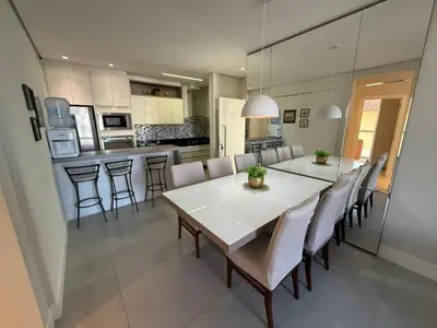 A cozinha ou kitchenette de Cód 68 - Apartamento á 200m do mar