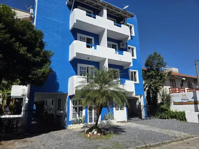O edifício onde o apartamento está situado