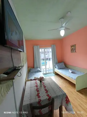 Uma televisão e/ou sistema de entretenimento em Residencial María