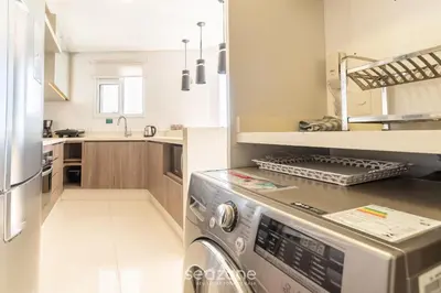A cozinha ou kitchenette de VDT - Apartamentos a 180m da Praia de Bombas