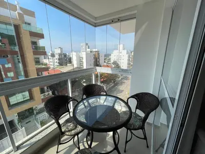 Uma varanda ou terraço em cód 140 - Apartamento aconchegante e decorado