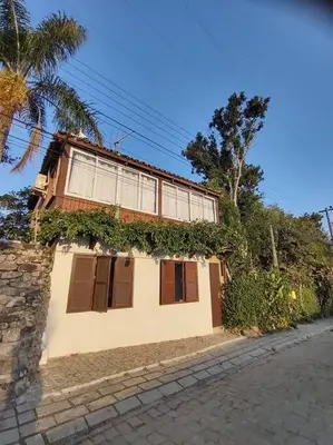O edifício onde o apartamento está situado