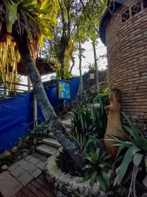 Um jardim no exterior de Apart 4 Costa E