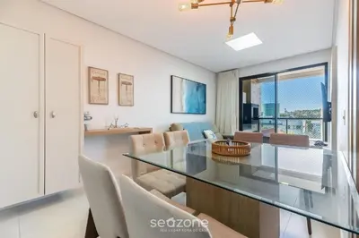 A planta de DRL - Apartamentos a 300m da Praia de Bombinhas