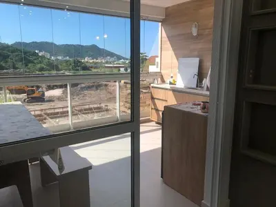 A planta de Cód 49 - Apartamento belíssimo com sacada gourmet