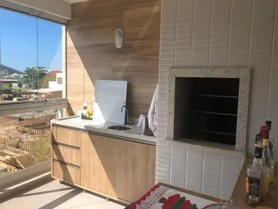 A planta de Cód 49 - Apartamento belíssimo com sacada gourmet